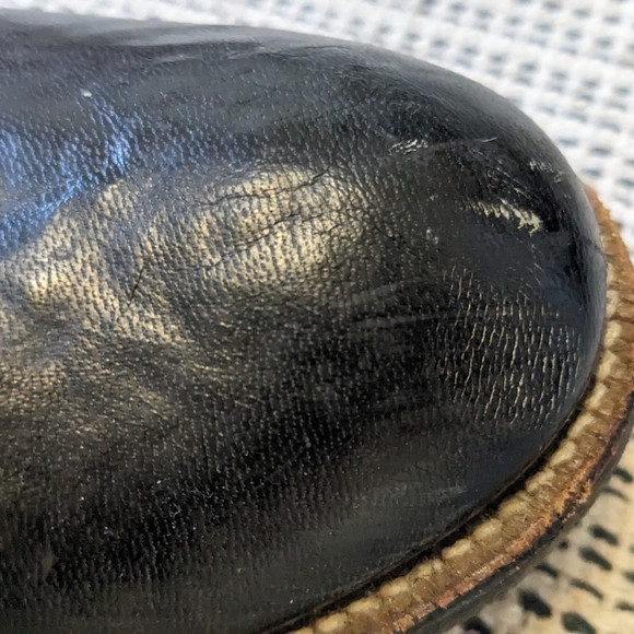 Men's Stacy Adams Black Leather Lace Up Boots Dress Work Business Size 14 - Picture 3 of 13